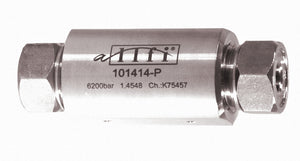 Allfi Waterjet 1/4" Ultra High Pressure Coupling - 90kpsi - Metric Thread