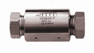 Allfi Waterjet 3/8" Ultra High Pressure Coupling - 90kpsi - Metric Thread