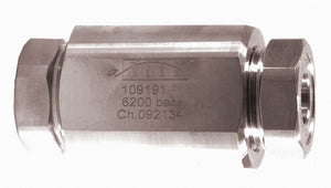Allfi Waterjet 9/16" High Pressure Coupling - 60kpsi - Metric Thread