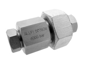 Allfi Waterjet 3/8" Bulkhead Union - 60,000psi/4,150bar