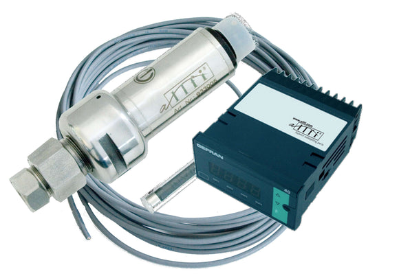 0-5,000bar Pressure Sensor w/Display Unit - Allfi Waterjet P/N 933025